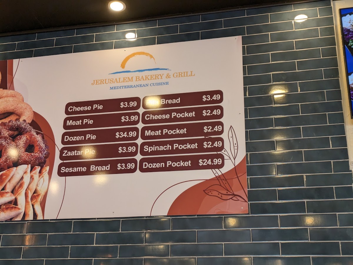 Jerusalem Bakery & Grill Menu - Image 4